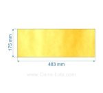 00137  Vitre de poele en Vitrocéramique 483x175 mm Franco Belge duguesclin 1440804x 45,50 €