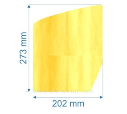00142  Vitre de poele en Vitrocéramique, 187737 Franco Belge alsacien  52,00 €