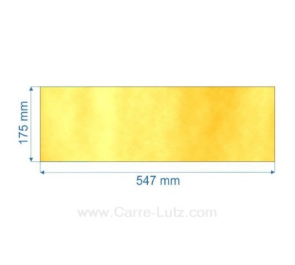 00148  Vitre de poele en Vitrocéramique 547x175 mm Arthur Martin 469.50 479.50 49,60 €