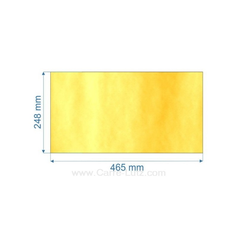 00162  Vitre de poele en Vitrocéramique 465x248 mm Godin 3701 3101 56,80 €