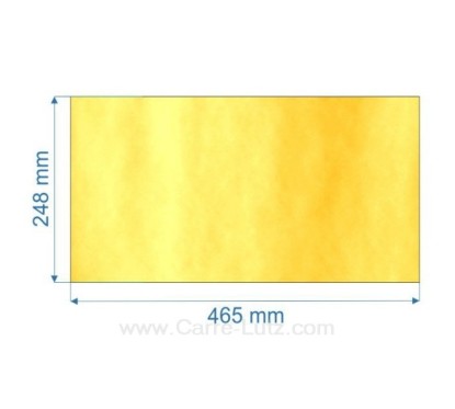 00162  Vitre de poele en Vitrocéramique 465x248 mm Godin 3701 3101 56,80 €