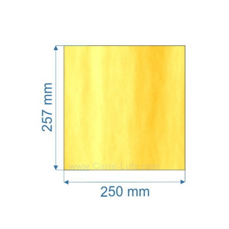 00170  Vitre de poele en Vitrocéramique 257x250 mm Godin 325101 3843 3853 38,00 €