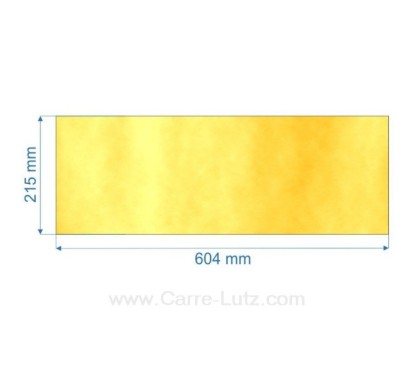 00191  Vitre de poele en Vitrocéramique 604x215 mm Nestor Martin gaz 68,30 €