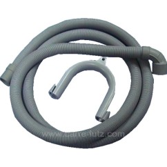 111125  Tuyau de vidange coudé 22 / 29 mm 2 mt 5,10 €