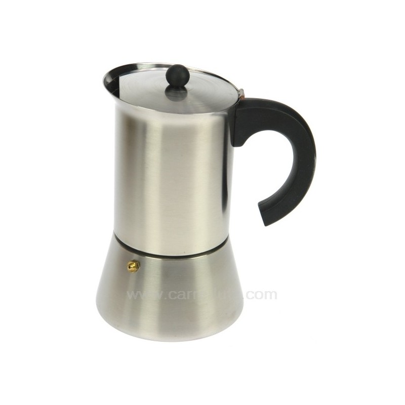 Cafetière italienne expresso en inox 4 tasses Indubasic