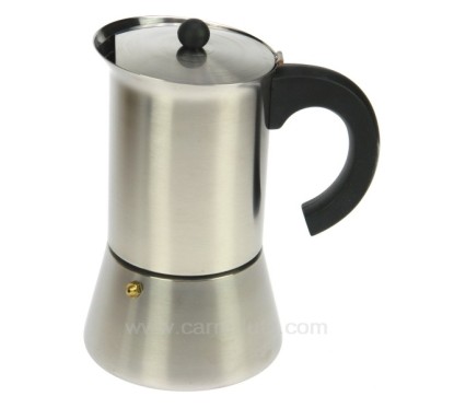 150IB005  Cafetière italienne expresso en inox 4 tasses Indubasic 39,40 €