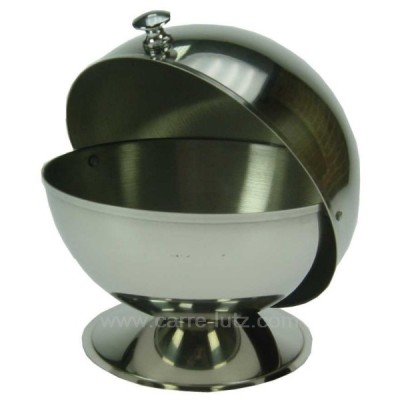 150IB210  SUCRIER BOULE INOX DIAM.13 CM 14,00 €