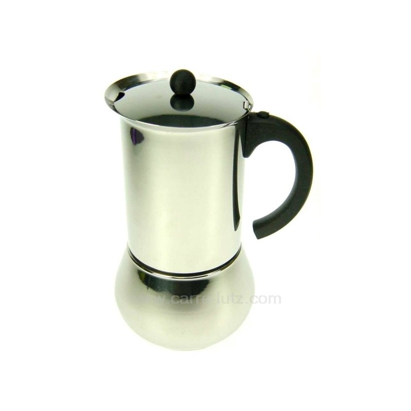 Cafetière italienne expresso en inox 6 tasses Carioca