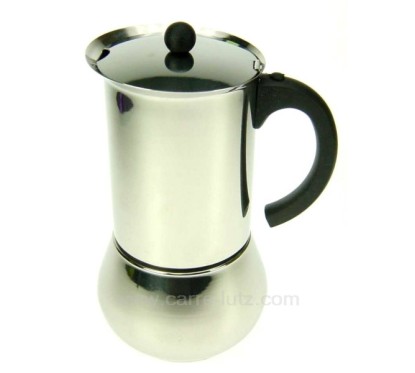 Cafetière italienne expresso en inox 6 tasses Carioca