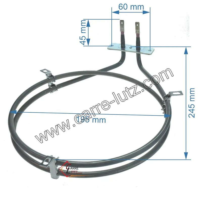 203188  C00045432 - Résistance circulaire 1600W de four Ariston Indesit Scholtes  31,50 €