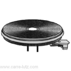 204051 Plaque électrique automatique diamètre 180 mm 2000W 25,70 €