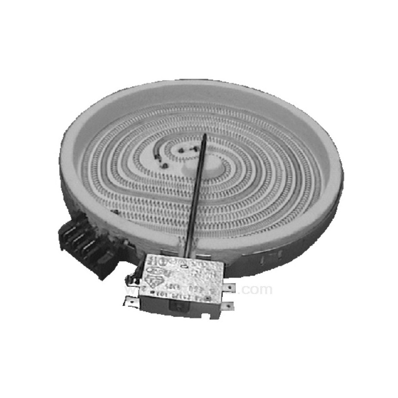 204206  Corps de chauffe 3 circuit diamètre 180 mm 1700W 230V 92,80 €