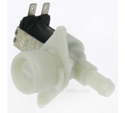 481228128393 - Electrovanne 1 voie 90° diamètre 12 mm de lave linge Laden Whirlpool Igns Radiola Bauknecht 
