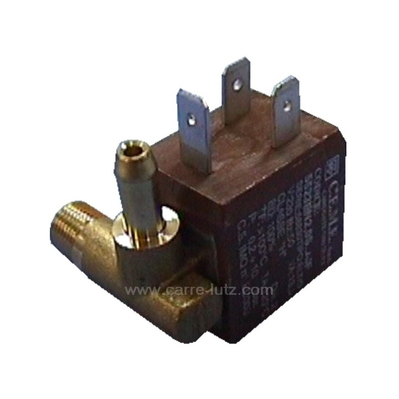 Electrovanne de centrale vapeur 90° 4W 230V 13.5VA 1/8