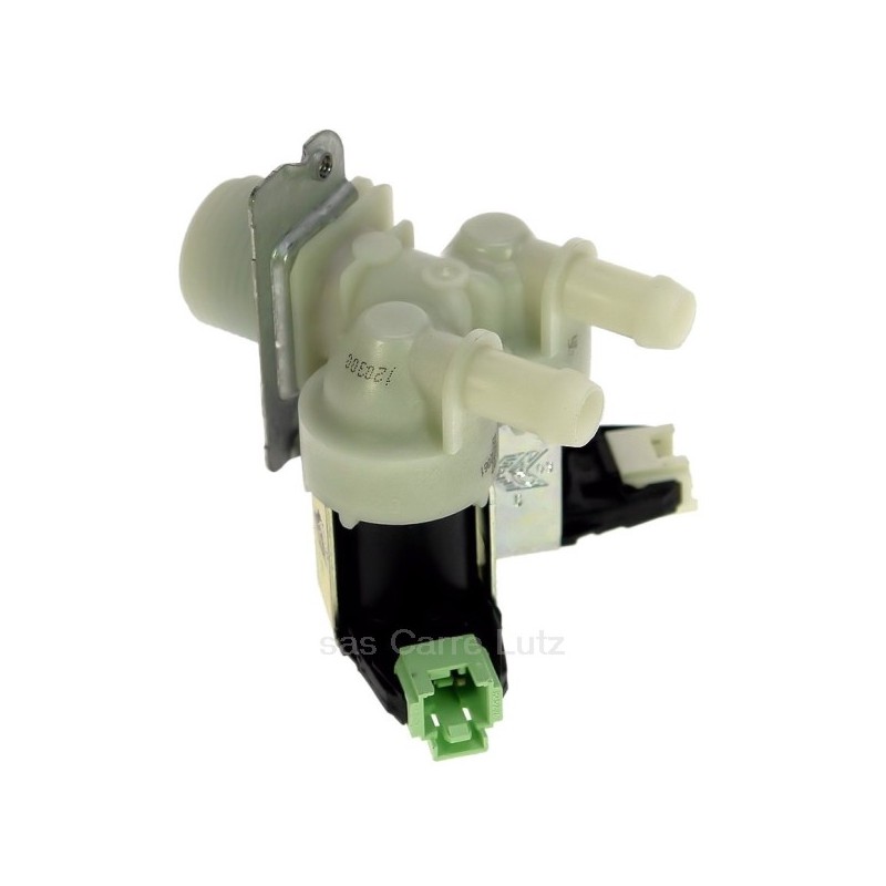 208070  481228128468 - Electrovanne 2 voies 180° de lave linge Laden Whirlpool  9,00 €