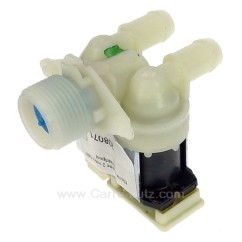 208071  480111100199 - Electrovanne 2 voies 180° de lave linge Laden Whirlpool  9,60 €