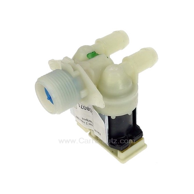 208071  480111100199 - Electrovanne 2 voies 180° de lave linge Laden Whirlpool  9,60 €