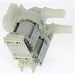 208104  00428210 00171261 - Electrovanne 2 voies 180° de lave linge Bosch Siemens Gaggenau Viva  13,20 €