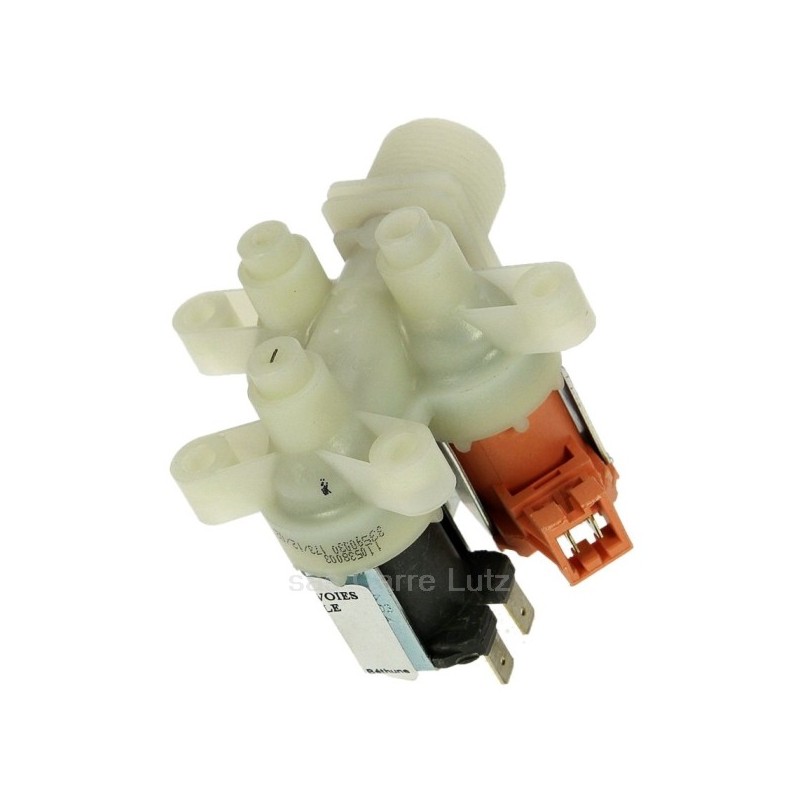 209044  4071360194 - Electrovanne 3 voies 90° de lave linge AEG Electrolux  24,30 €