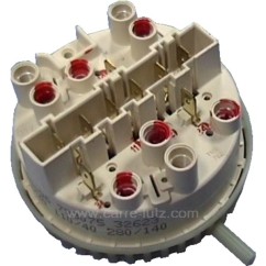 218157  55x3924 - Pressostat 3 niveaux 70/30 110/40 280/140 de lave linge Brandt Vedette  43,00 €