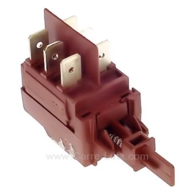 219211 50287473008 - Interrupteur marche arrêt 6 cosses Elbi de lave linge et lave vaisselle 3,60 €
