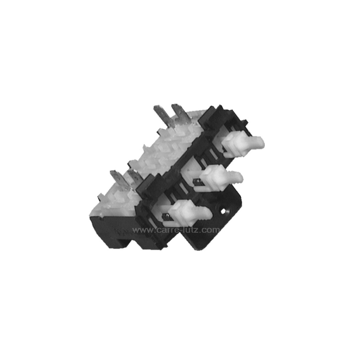 219222  51x8001 - Selecteur 3 Touches de lave linge Brandt Vedette  39,70 €