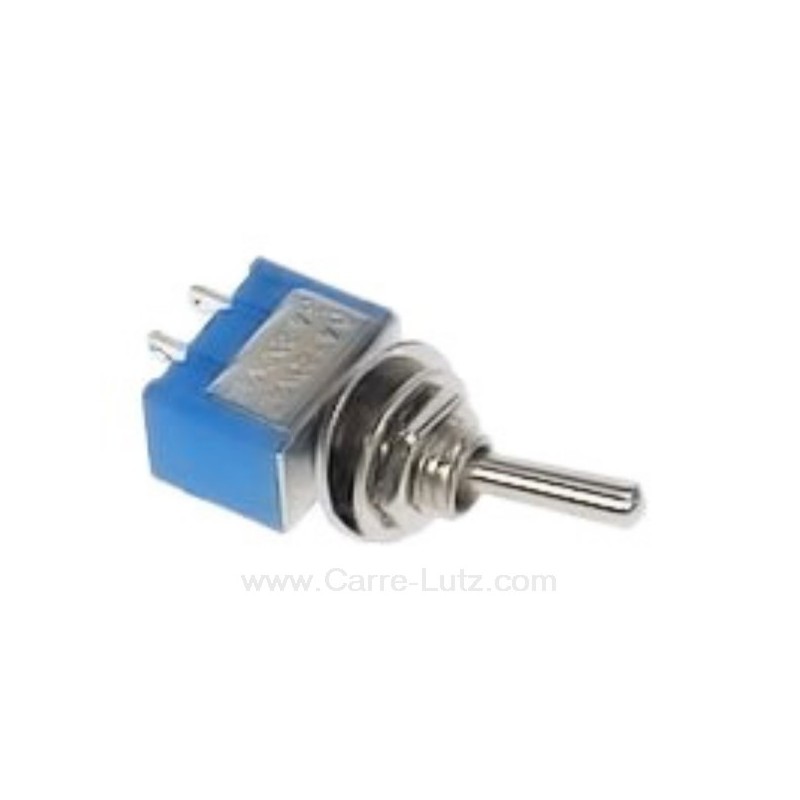 Interrupteur miniature marche arrêt 250V 2A Diamètre 5mm