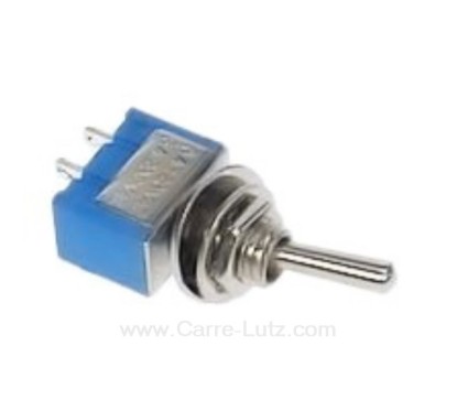 Interrupteur miniature marche arrêt 250V 2A Diamètre 5mm