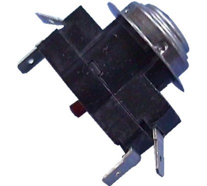 223327  51x9906 - Thermostat 2 température réarmable 4 cosses NC 46° NC 130° de lave linge Brandt Thomson  54,90 €
