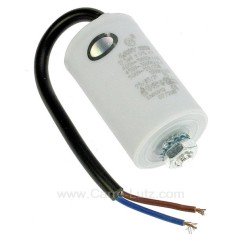 230041  Condensateur permanent à fils 12,5 MF 450V 4,40 €