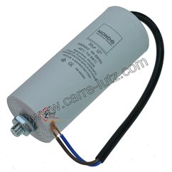 230048  Condensateur permanent à fils 30 MF 450V 7,20 €