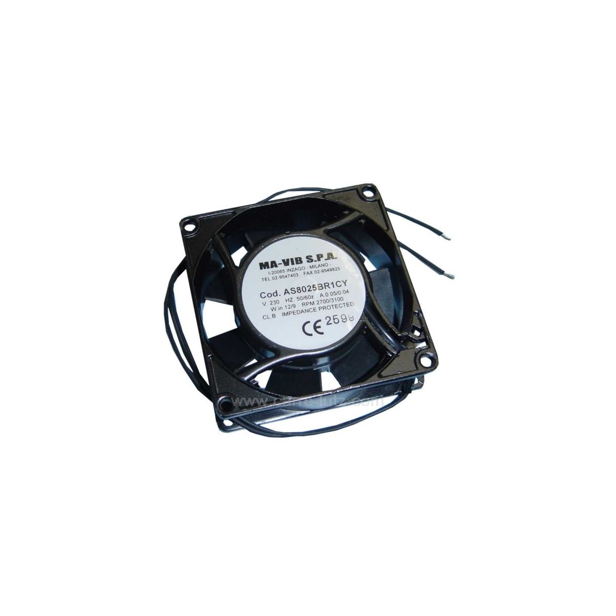 231018  Ventilateur 80x80 mm 16,40 €