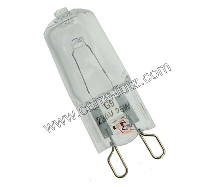 232119  71x2994 - Ampoule de four halogène G9 25W Brandt Vedette De Dietrich  2,50 €