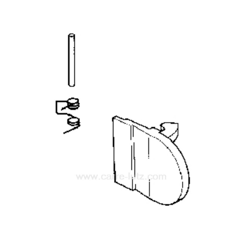 405048 481949868757 - Poignée de hublot noir de lave linge Laden Whirlpool 8,70 € 405048 481949868757 - Poignée de hublot noir de lave linge Laden Whirlpool 8,70 €