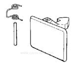 405051  481949868594 - Poignée de hublot de lave linge Laden Whirlpool  6,20 €