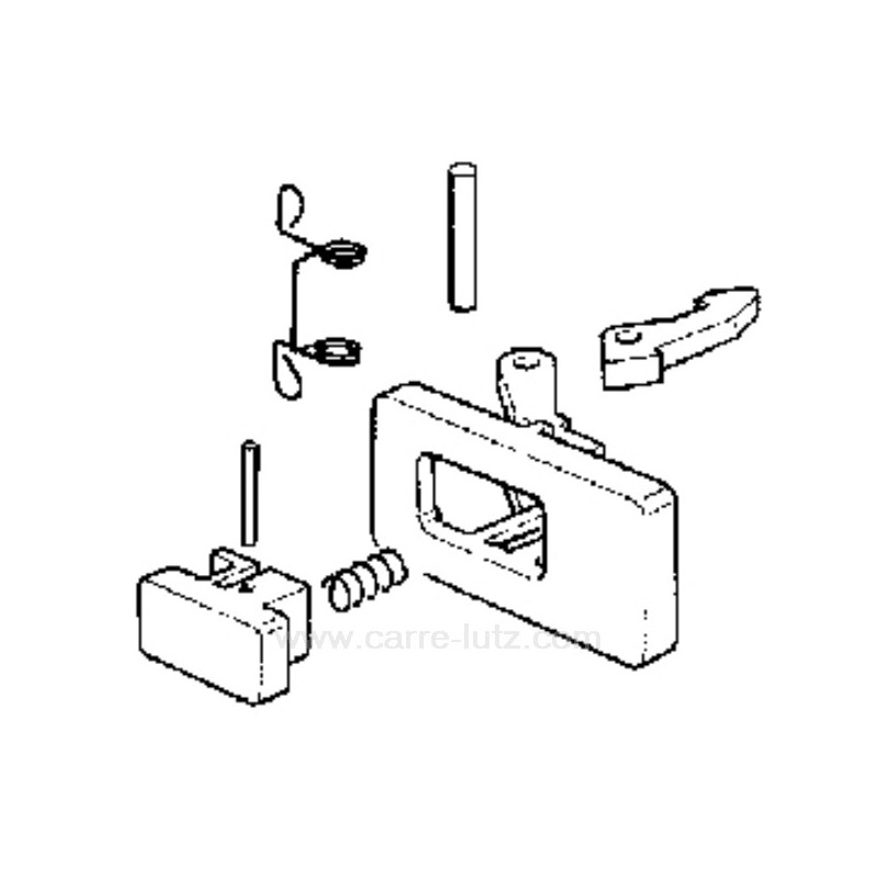 405097 03010218 - Poignée de hublot noir de lave linge A.Martin Sidex Gorenje 8,40 € 405097 03010218 - Poignée de hublot noir de lave linge A.Martin Sidex Gorenje 8,40 €