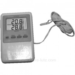 Thermomètre à mémoire interieur exterieur -40 à + 50