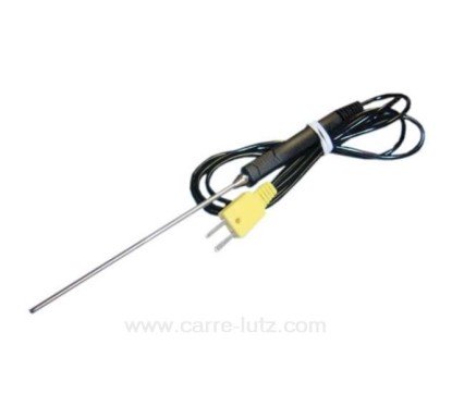 520113  Sonde de thermomètre électronique type K pour liquide -196 à +500° 74,50 €