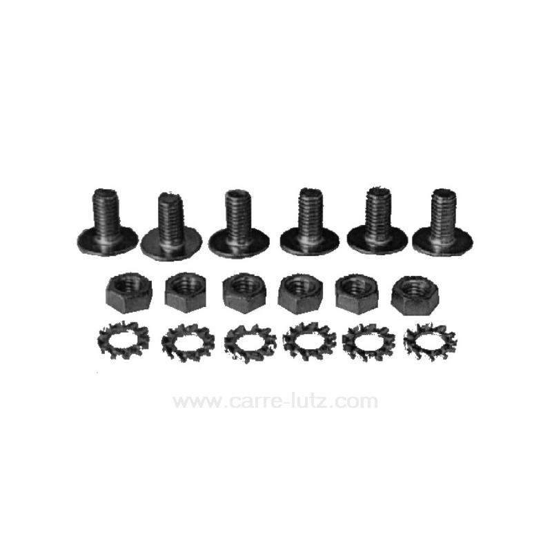 530106  51x5813 - Kit Boulons pour palier de lave linge Fagor Brandt Vedette  4,40 €