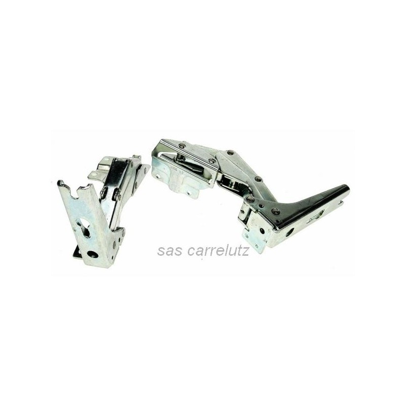 531108  00481147 - Jeu de charnière de porte de réfrigérateur Bosch Siemens 22,70 €