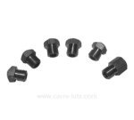537604  71X5688 ou CC0251000 ou 481990705357 - Panoplie d'injecteurs gaz butane propane pour gazinière Aspes, Brandt, Fagor, ...
