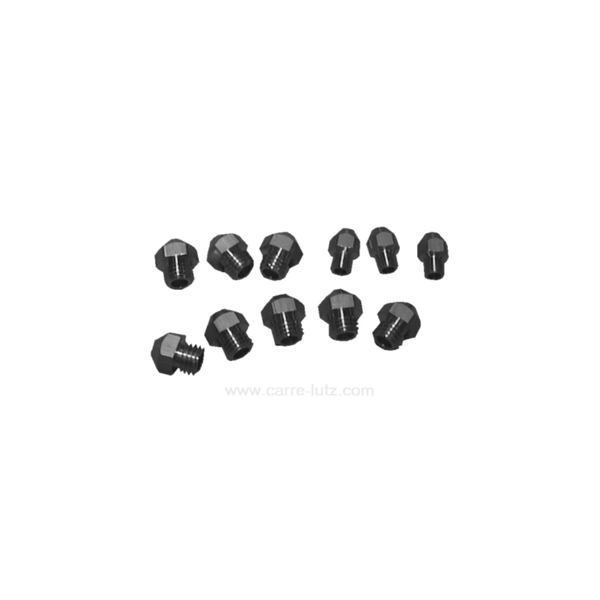 537623  71x5852 ou 93575272 ou 93587103 - Panoplie d'injecteurs gaz de ville pour gazinière AEG, Brandt, Rosières 33,60 €