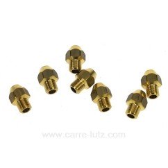 537624  93586766 - Panoplie d' injecteurs pour gaz butane propane pour gazinière Rosières 15,30 €