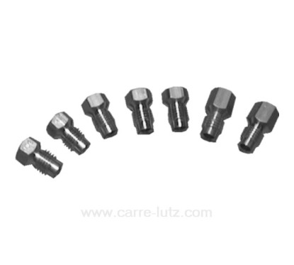 537627  93903755 ou 93906717 - Panoplie d'injecteurs 6MC gaz de ville pour gazinière Rosieère 15,30 €