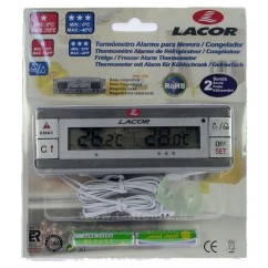 542212  Thermométre alarme de réfrigérateur congélateur Lacor 35,60 €