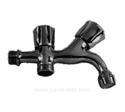 543004  ROBINET DOUBLE MOUSSEUR 11,50 €