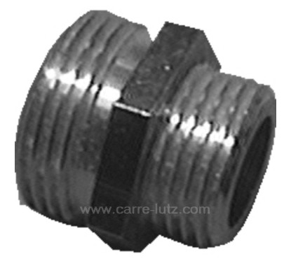 543102  RACCORD METAL 1/2 MALE 3/4MALE 4,80 €