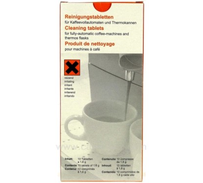 550052  Pastilles détergentes pour cafetière expresso Bosch Siemens 4,80 €