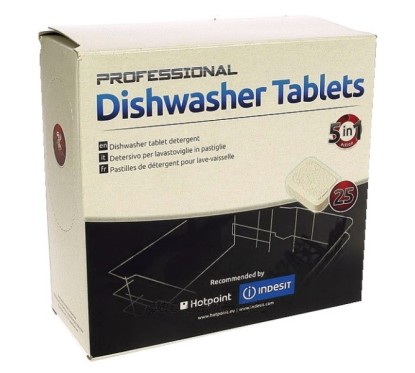 550257  25 tablettes de lessive pour lave vaisselle 5 en 1 3,90 €