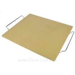 609684  Pierre à pizza 400x350 mm avec support 37,60 €